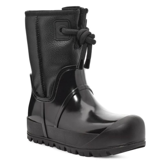UGG Shoes - UGG Raincloud lace black boots size 6 NWT
